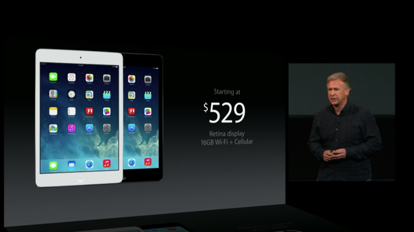 【速報】iPad mini Retinaディスプレイモデルが発表！11月中に発売開始！価格は4万1900円から