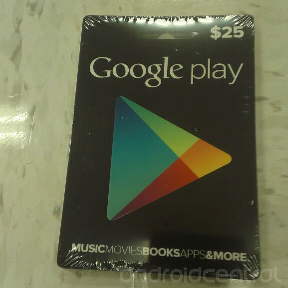 Google Playストアのギフトカードがリーク！