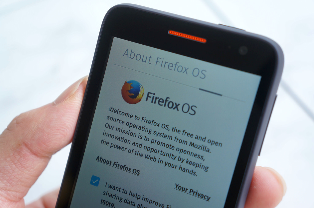 【Firefox OS】「Flame」でスクリーンショットを撮る方法