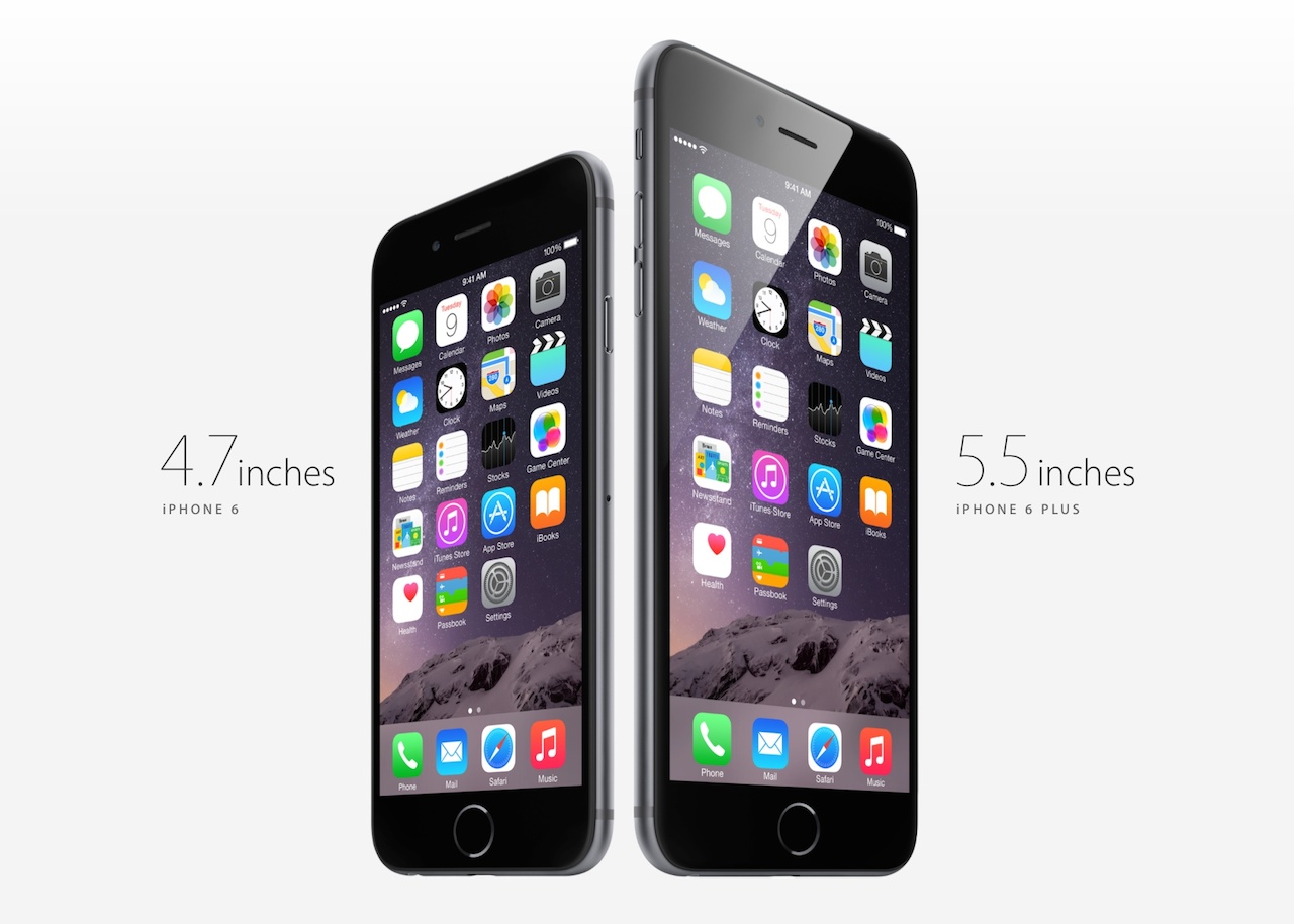 速報 Iphone 6とiphone 6 Plusが発表 大画面の2モデルに