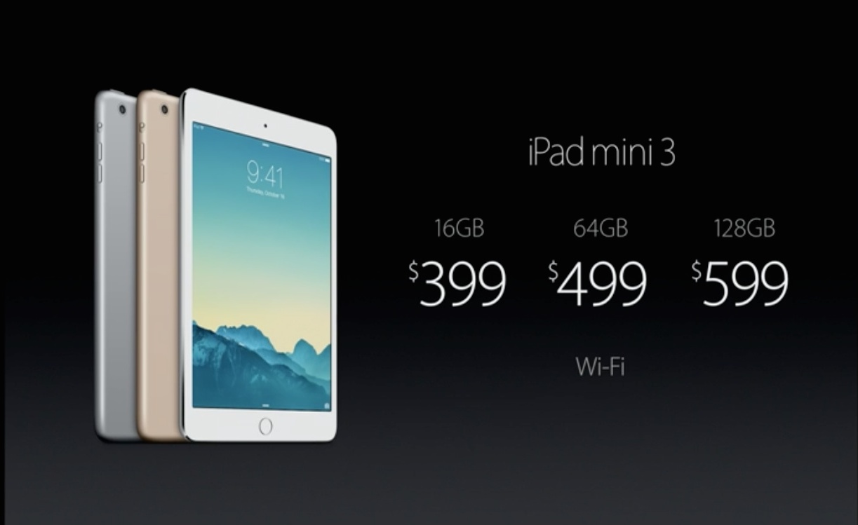 iPad mini 3は指紋認証に対応しただけなのにメチャ高いから気をつけろ！