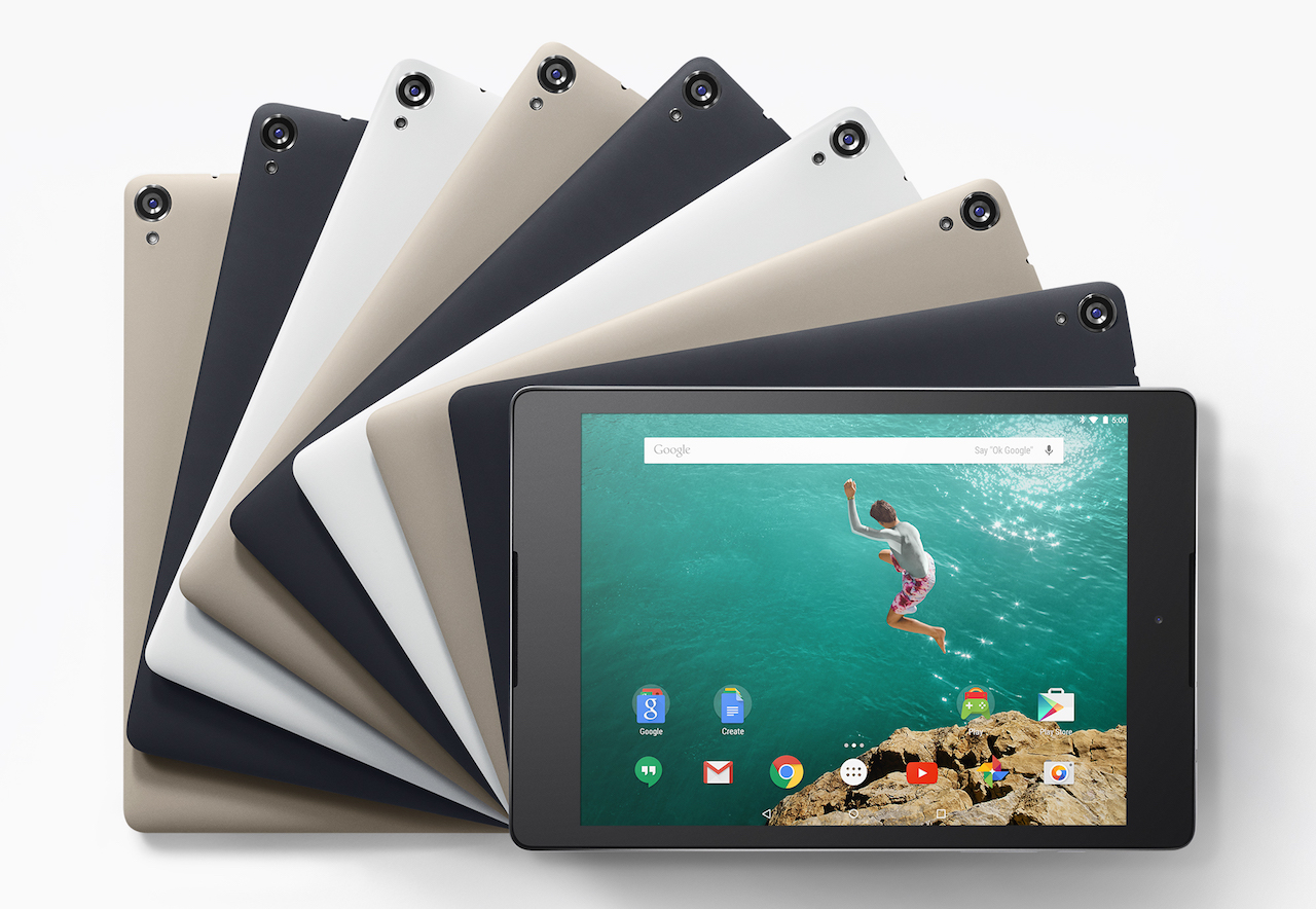 Nexus 9の価格は3万9900円から、出荷時期はGoogle Playストアが1番早い