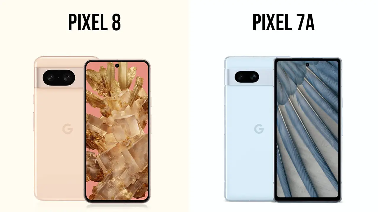 どっちを買う？Pixel 8とPixel 7aの違いを比較