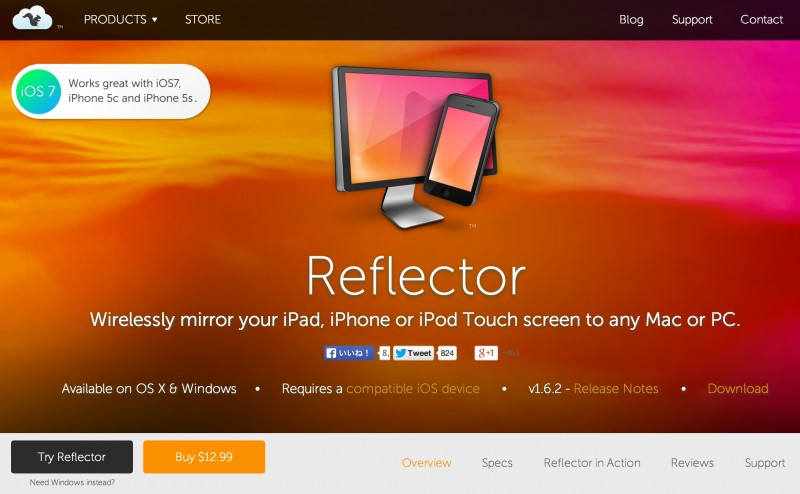 reflector 2 iphone