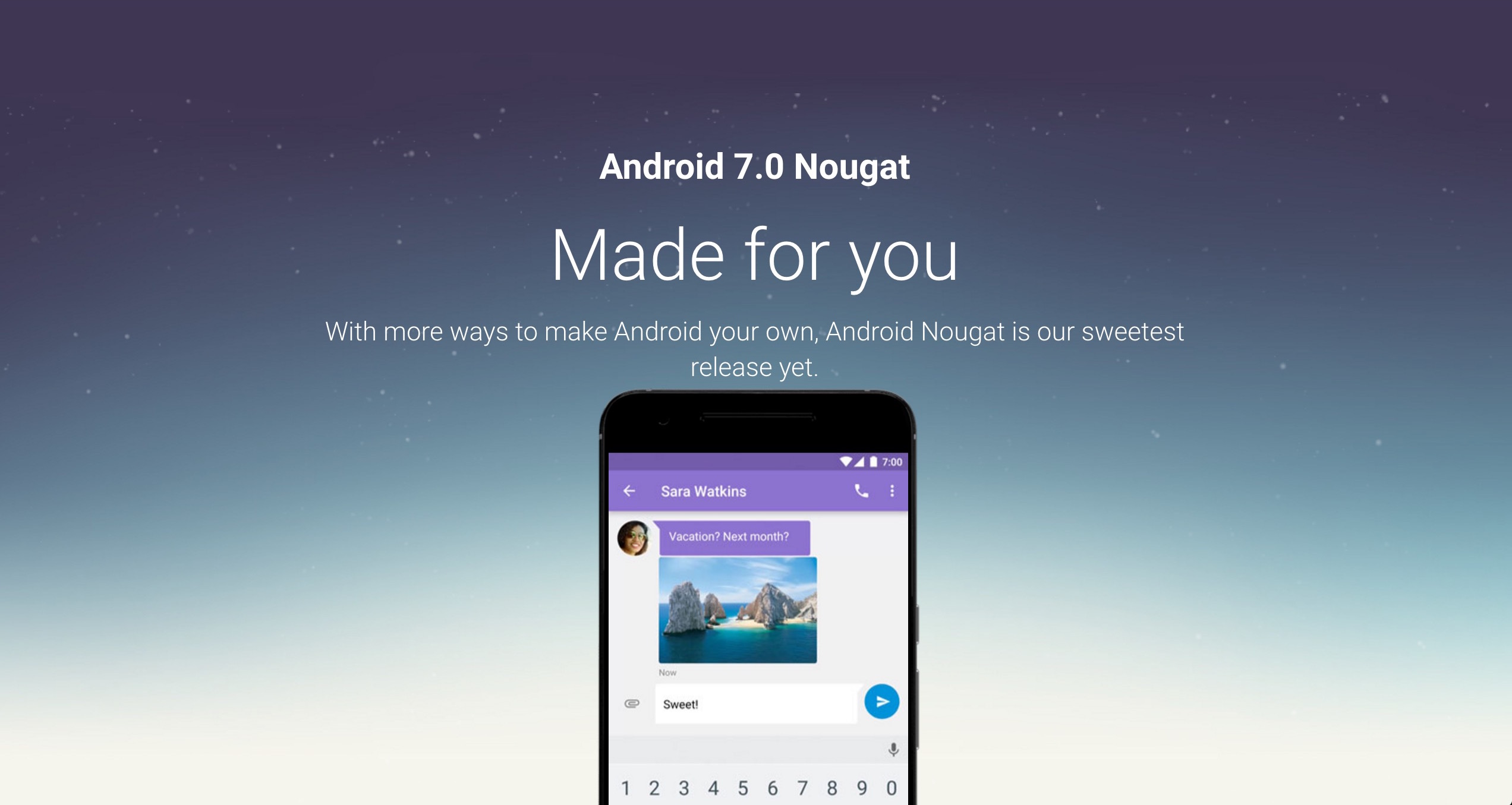 グーグル、Android 7.0 Nougatの配信スタート