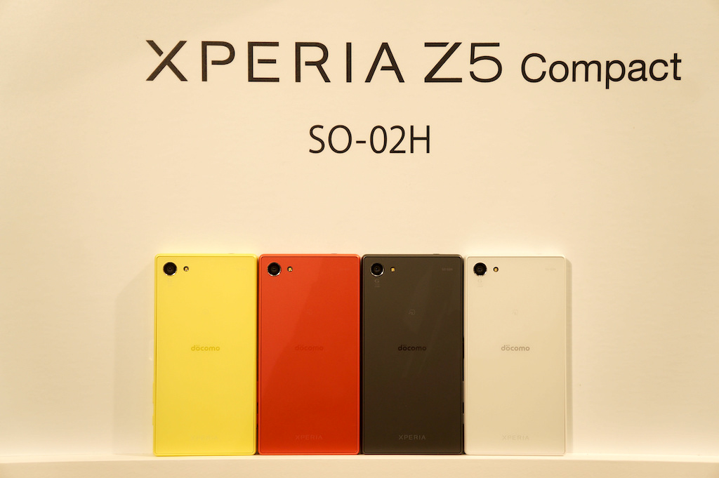 ドコモ、「Xperia Z5 Compact SO-02H」の発売日は11月13日――価格は84,888円、実質28,728円