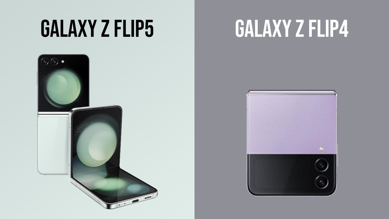 何が変わった？Galaxy Z Flip5とFlip4の違いを比較