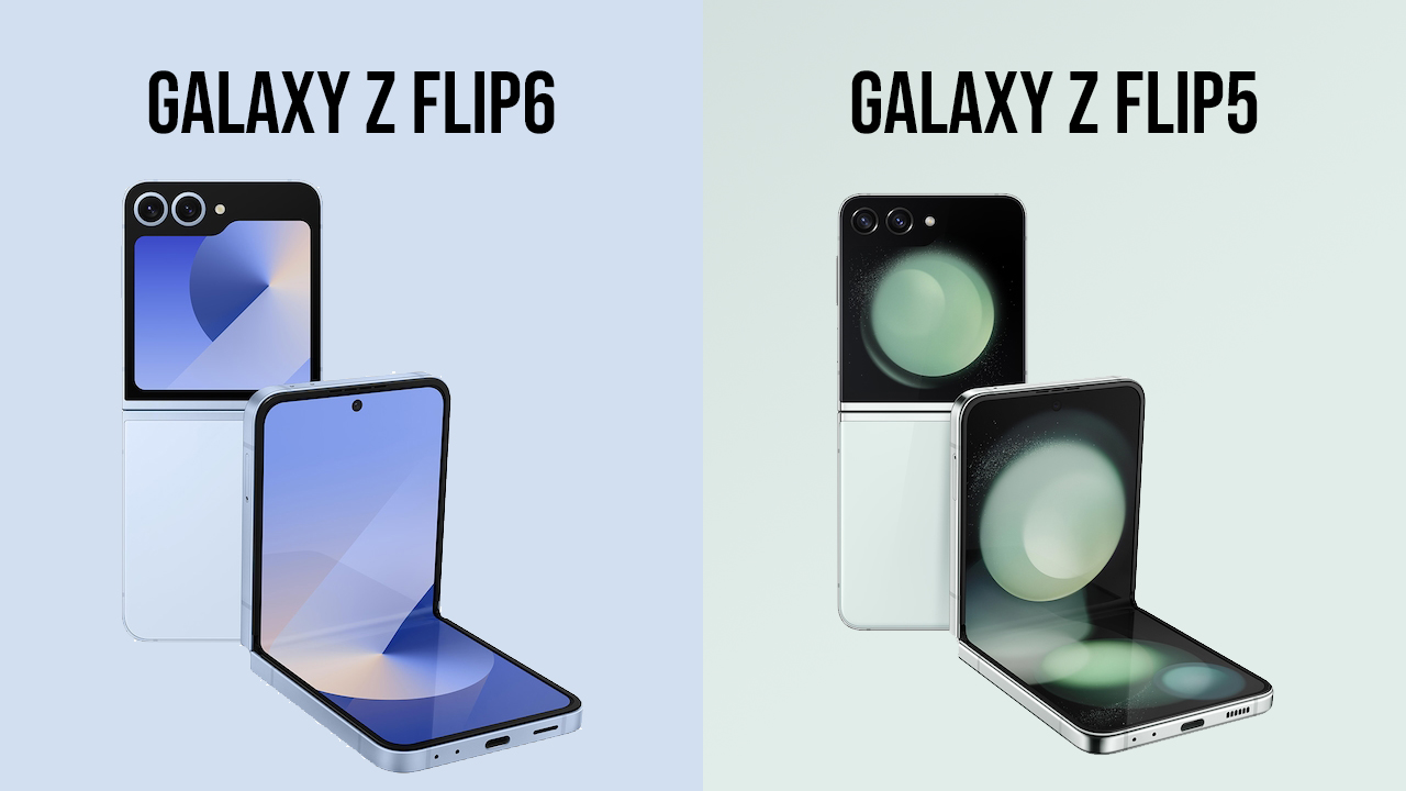 何が変わった？Galaxy Z Flip6とFlip5の違いを比較