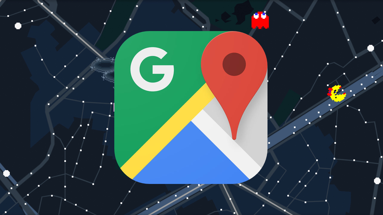 Googleマップアプリで「パックマン」がプレイ可能に〜エイプリルフール
