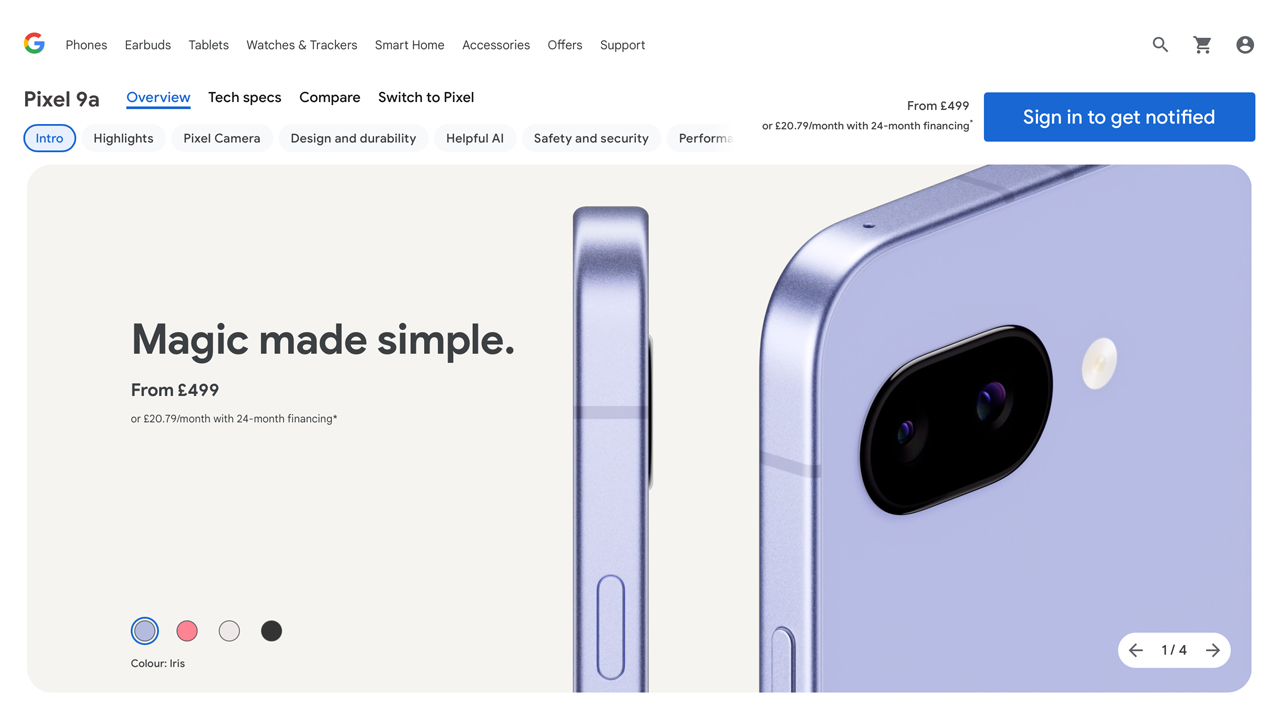 Google、Pixel 9a発表も部品の品質問題で予約受付を開始できず。日本発売は確定か