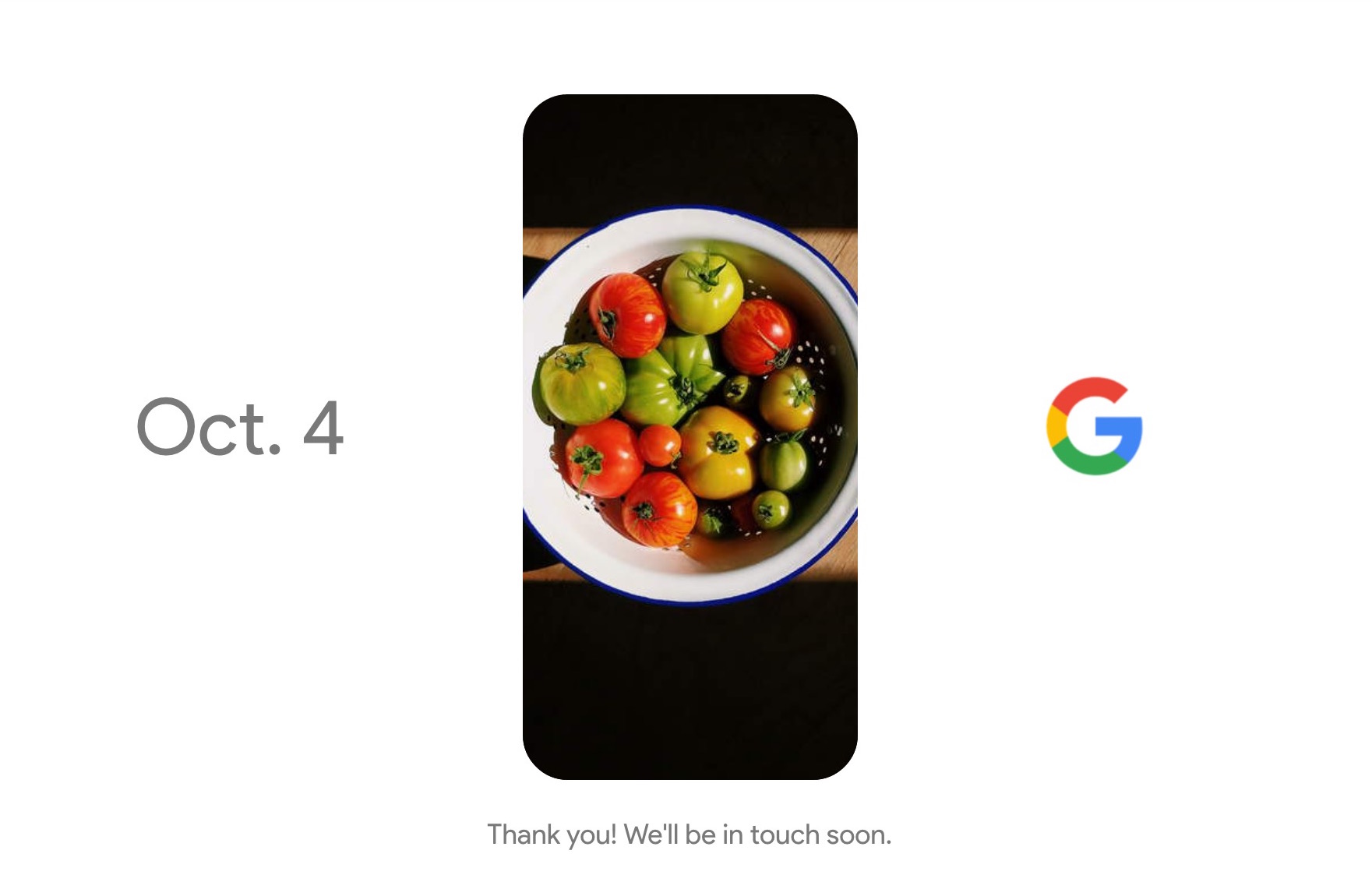 グーグル、10月4日に次期スマホ「Pixel」発表へ。特設サイトをオープン