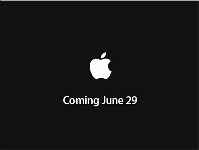 iPhoneの発売日は6月29日に決定。