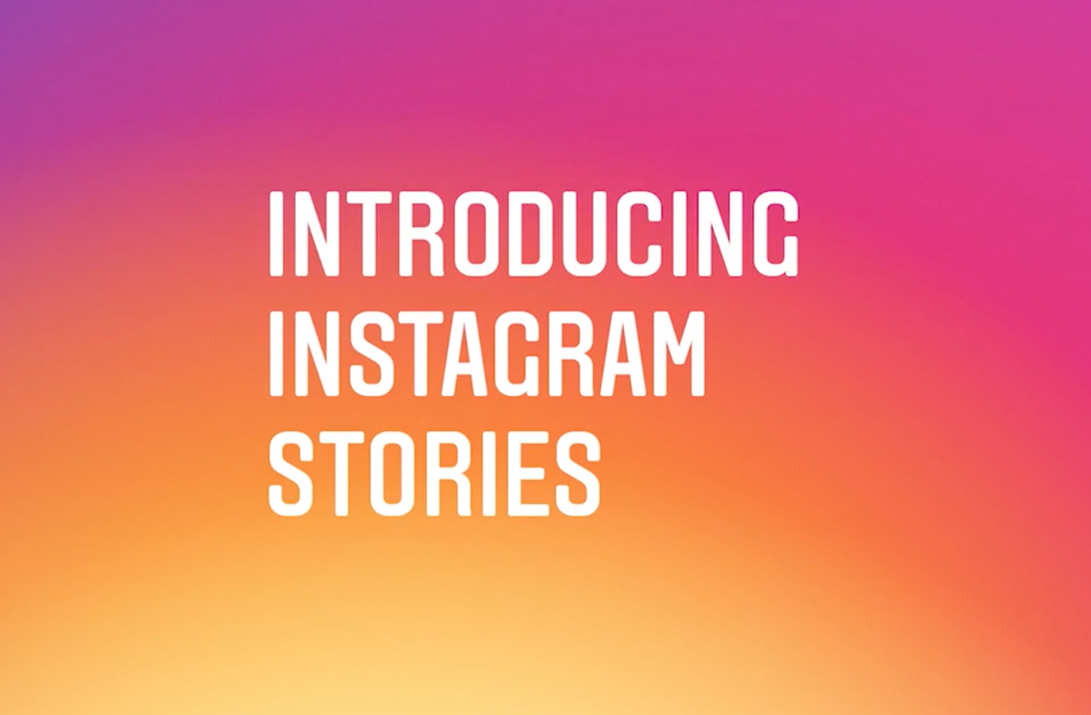 インスタグラム、新機能「Stories」を発表。24時間限定で写真と動画をシェア