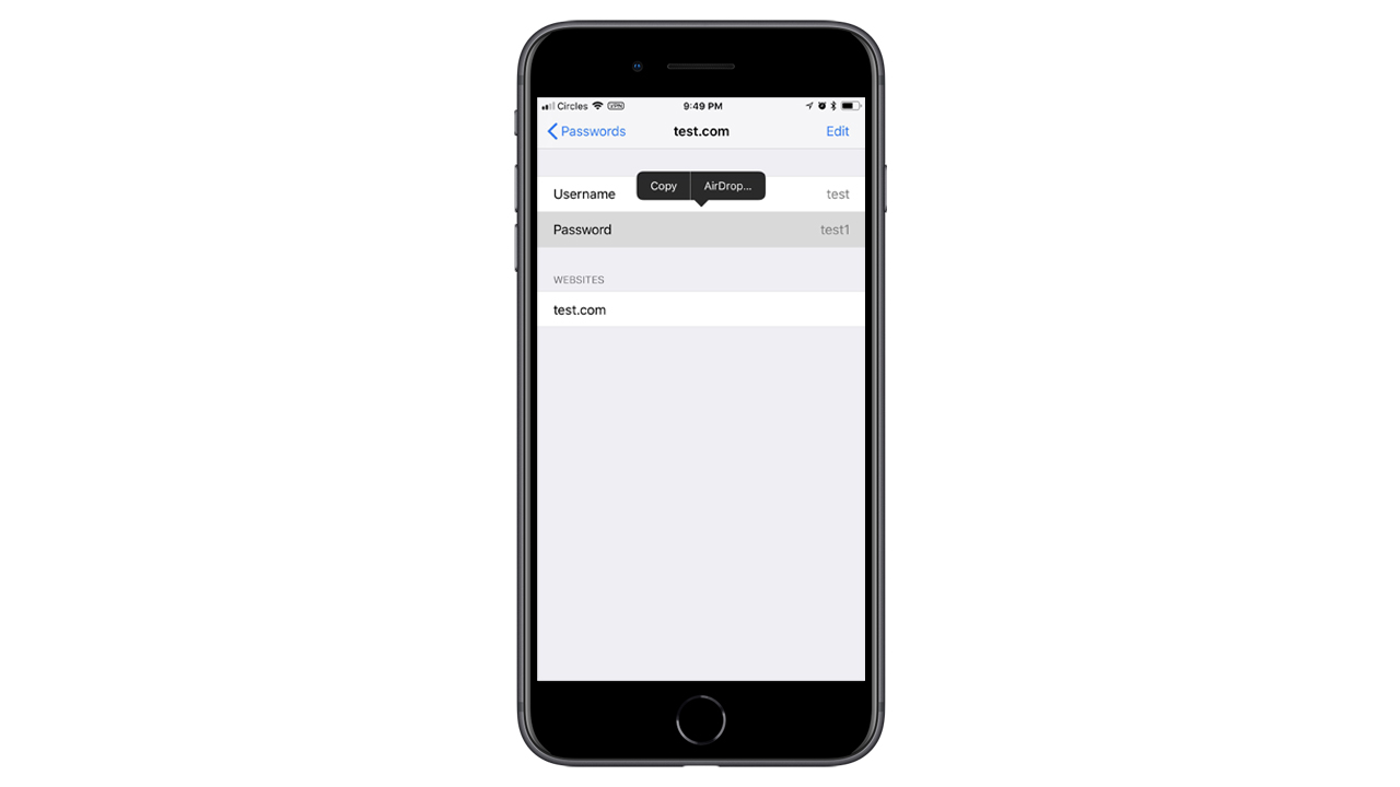 iOS 12、「AirDrop」を使ったパスワード共有が可能に