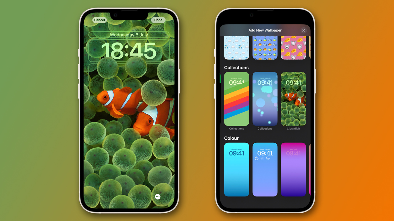 iOS 16、初代iPhone発表に使用された幻のカクレクマノミのロック画面・壁紙が追加される