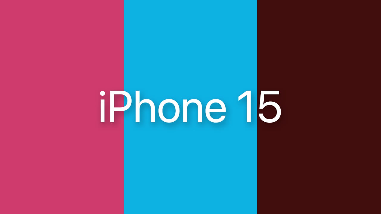 iPhone 15シリーズの新色はライトブルー・ピンク・ダークレッドの3色？
