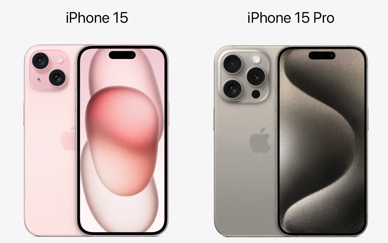 違いは何？iPhone 15 とiPhone 15 Proを比較
