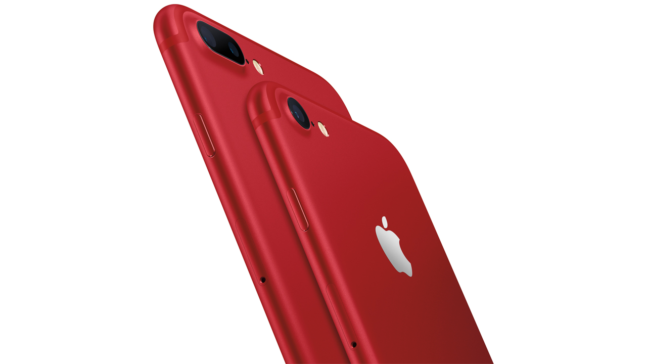 Apple、iPhone 7 / 7 Plusの新色「レッド」を3月25日から発売