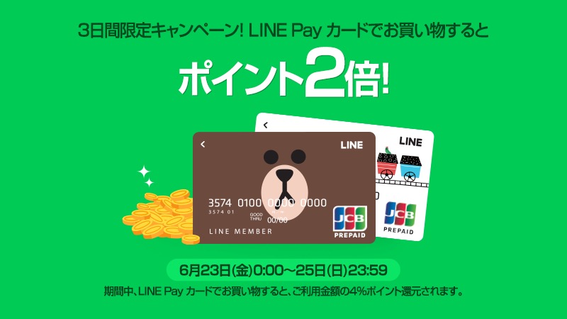 LINEが6周年、LINE Payカードのポイント2倍などキャンペーン実施