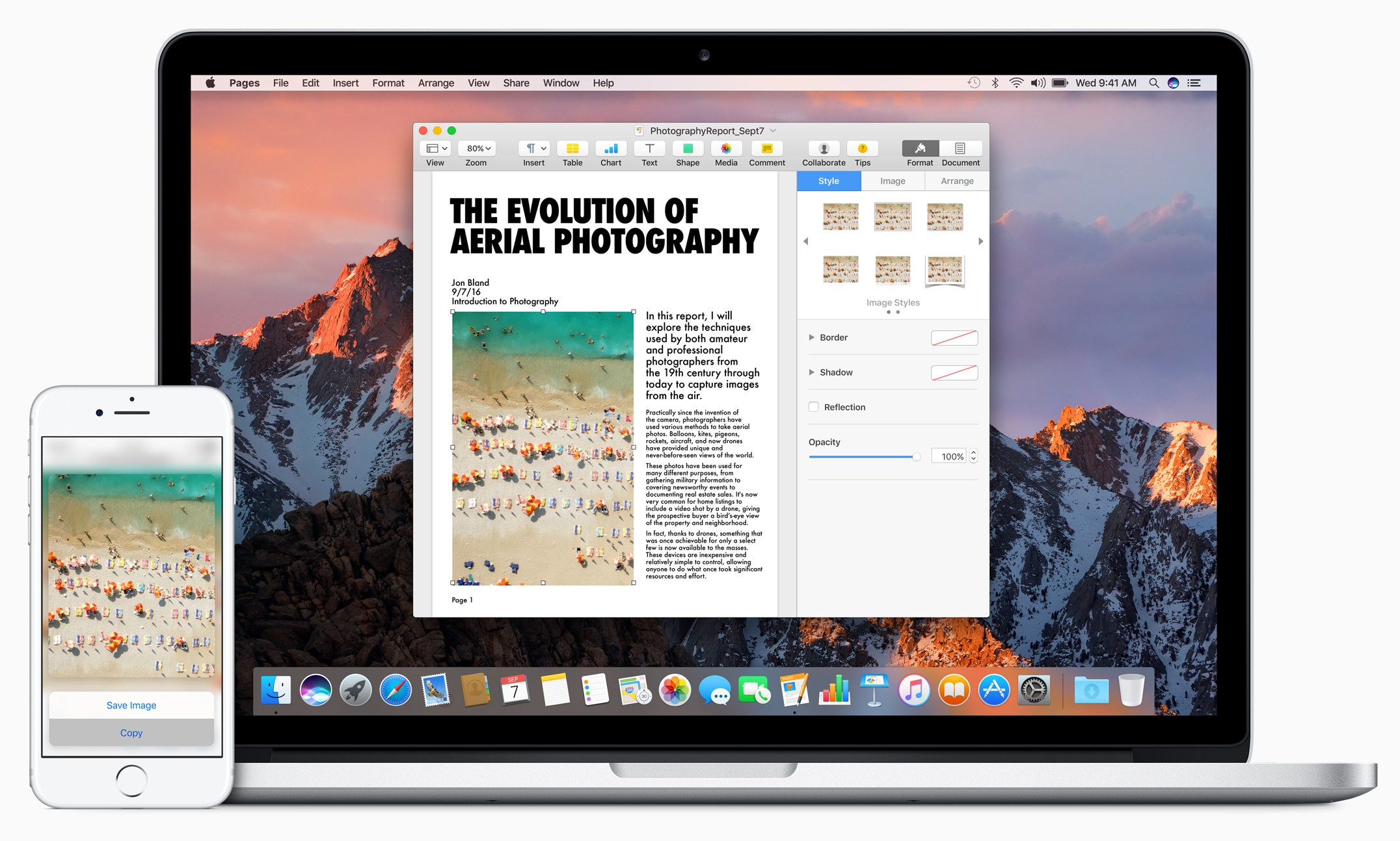 macOS Sierra新機能：iPhoneでコピーしてMacで貼り付け。その逆も