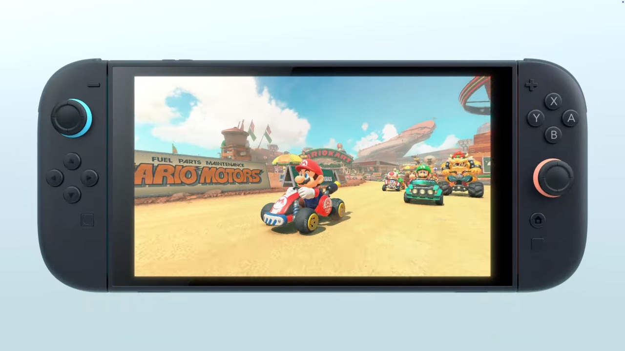 Nintendo Switch 2向け、新作マリオカート9発売か。予告映像に登場、24人対戦が可能に？