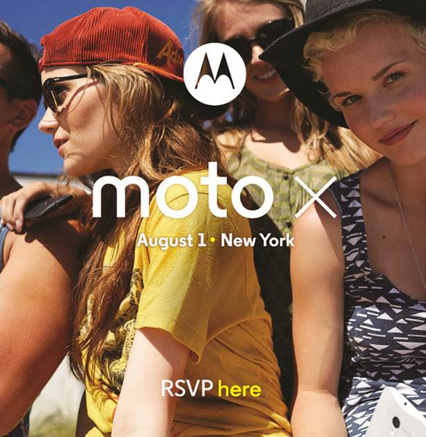 モトローラ、8月1日にMoto Xを発表。発売日は8月23日に！？