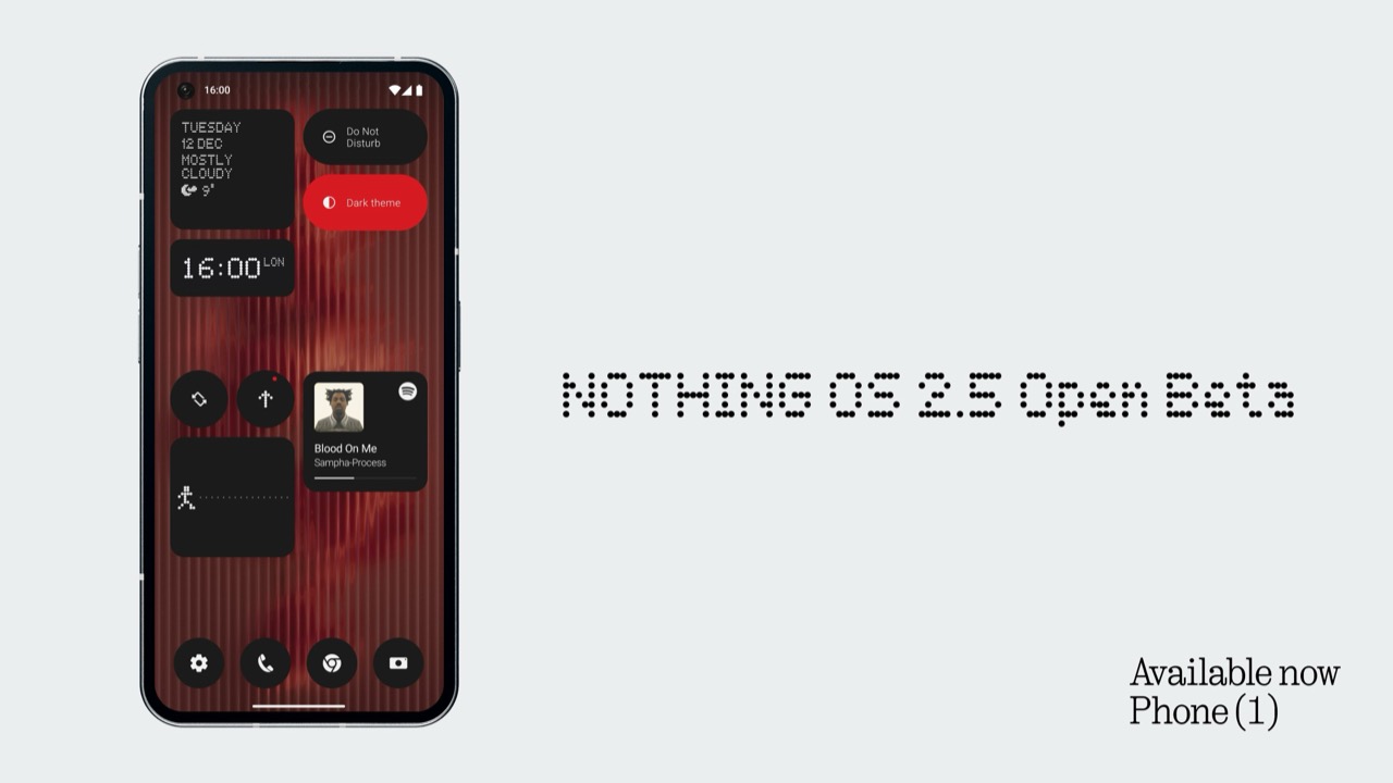 Nothing Phone (1)にベータ版Nothing OS 2.5｜Android 14提供開始。導入手順まとめ