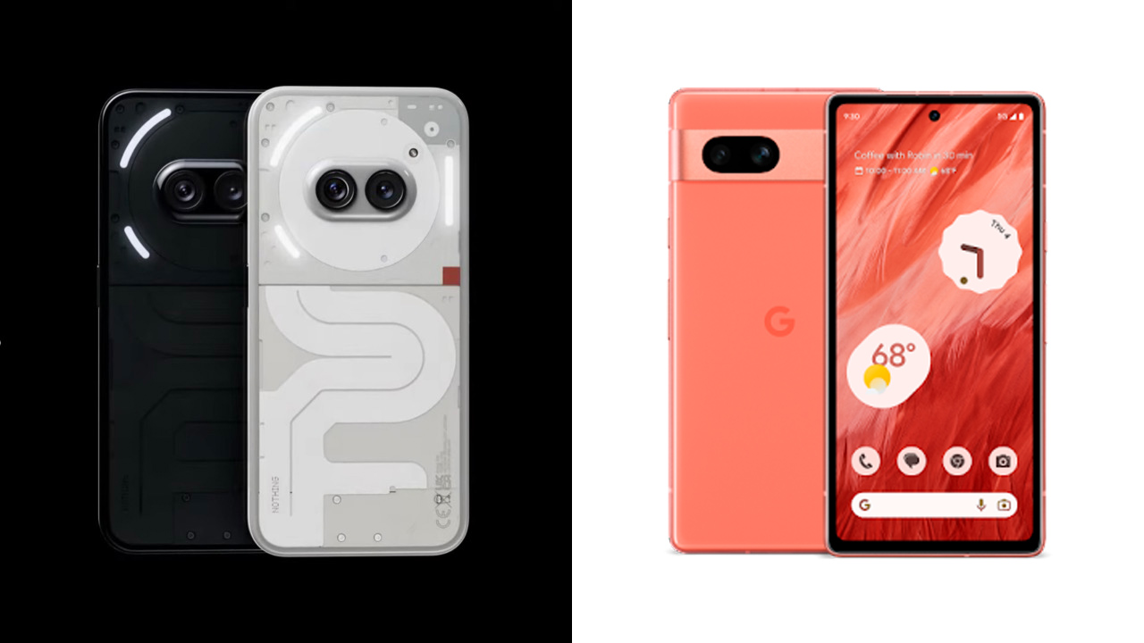 どっちを買う？Nothing Phone (2a)とPixel 7aの違いを比較