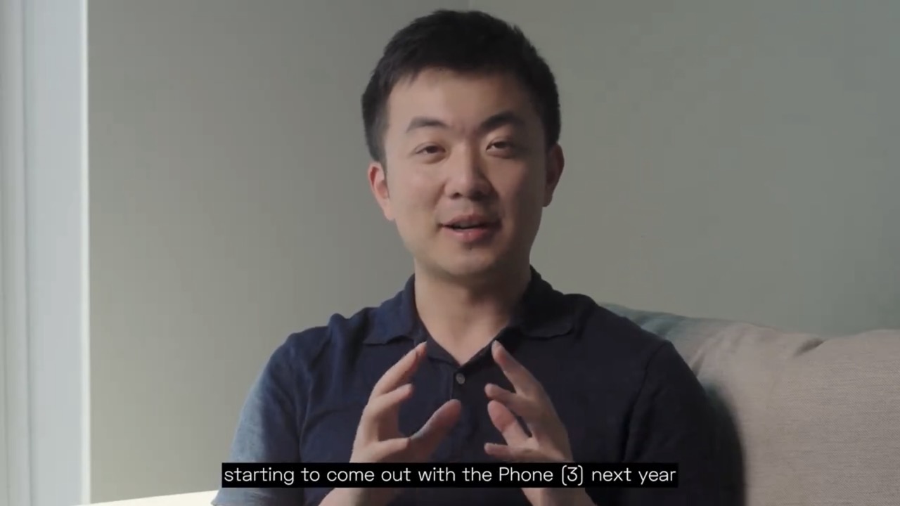 Nothing Phone (3)は2025年発売へ。来年導入予定のプロトタイプAIを披露