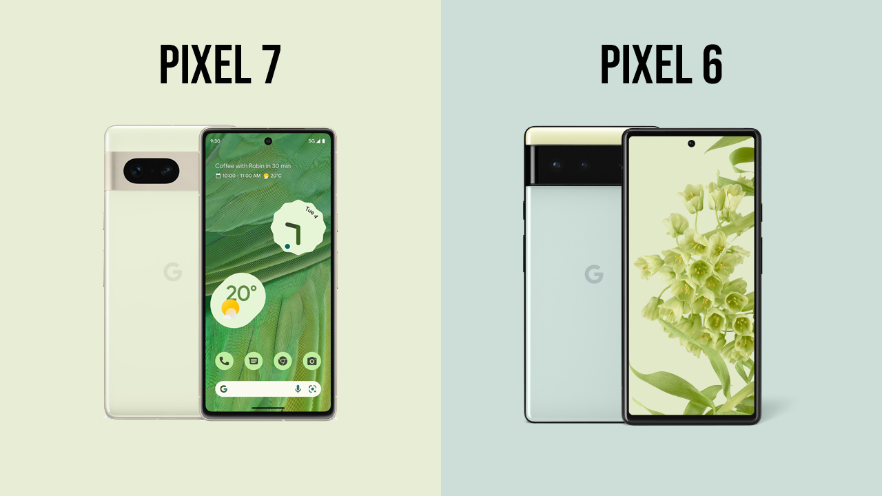 どれぐらい進化した？Pixel 7とPixel 6の違いを比較