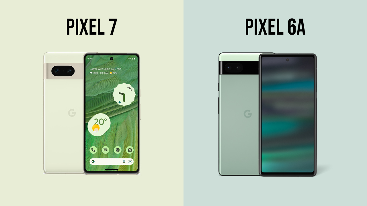 どっちを買う？Pixel 7とPixel 6aの違いを比較