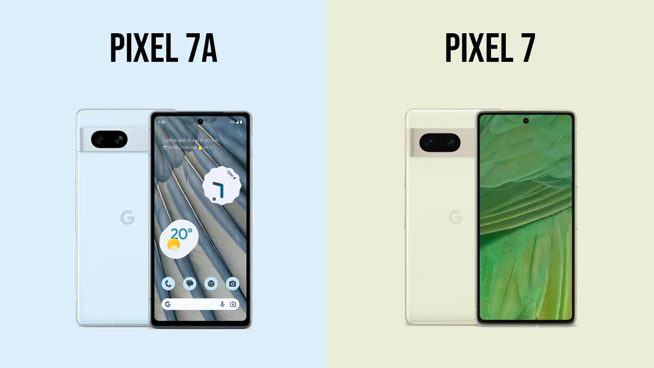 どっちを買う？Pixel 7aとPixel 7の違いを比較