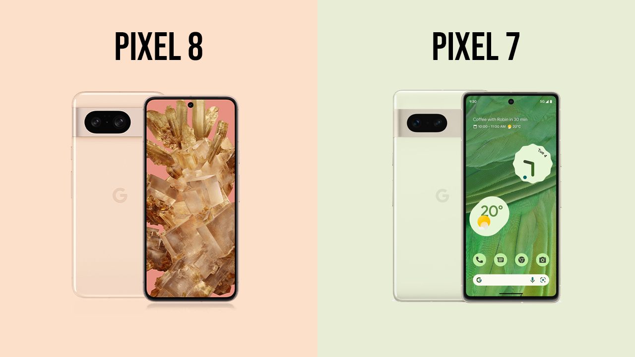 どれぐらい進化した？Pixel 8とPixel 7の違いを比較