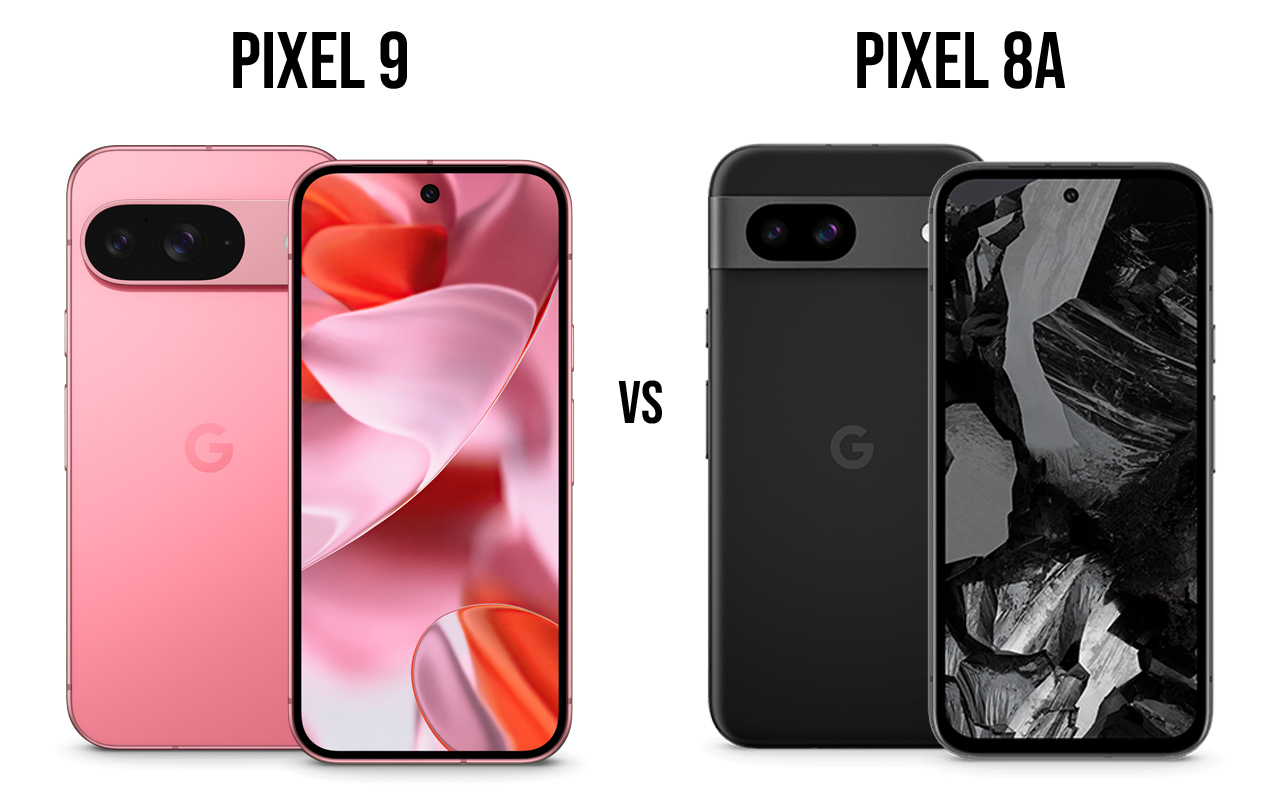 Pixel 9とPixel 8aを比較。何が違う？