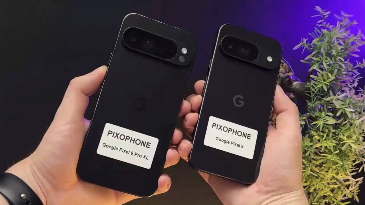 Pixel 9とPixel 9 Pro XLの実機動画が流出。大きさの違いは？