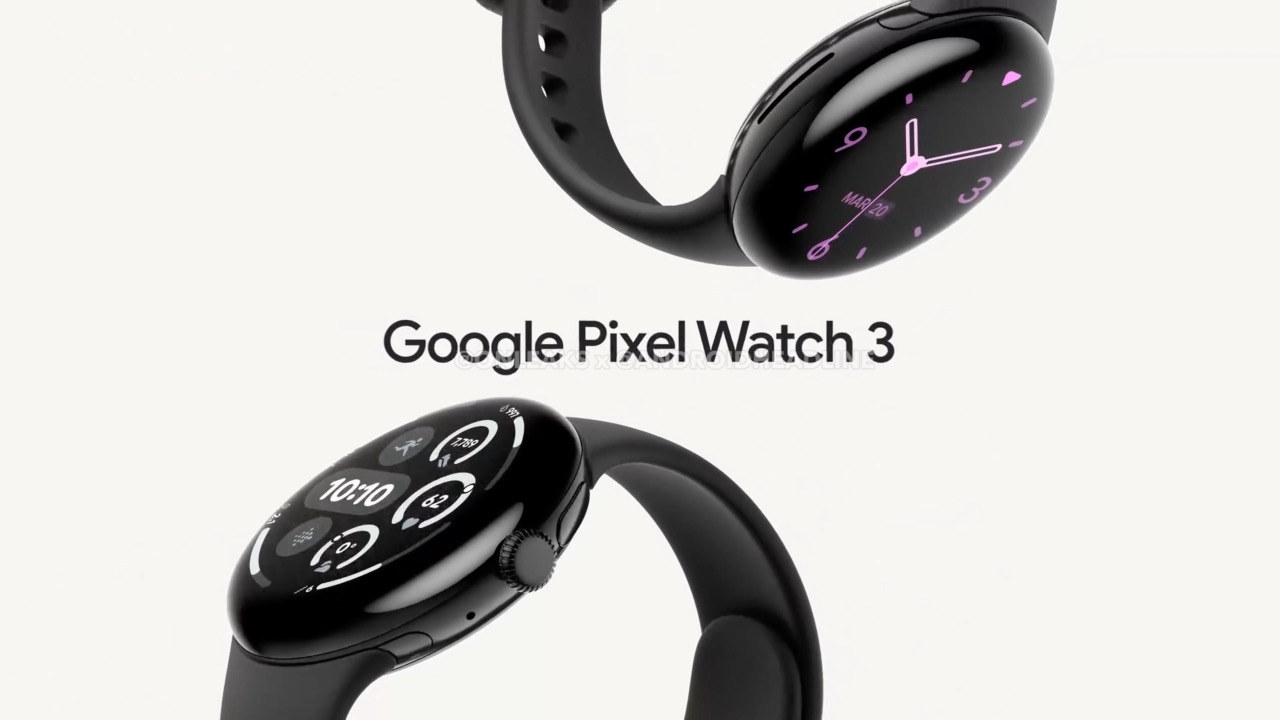 Pixel Watch 3は1-60Hzのなめらか省電力ディスプレイ搭載か。チップやメモリなど変わらず？