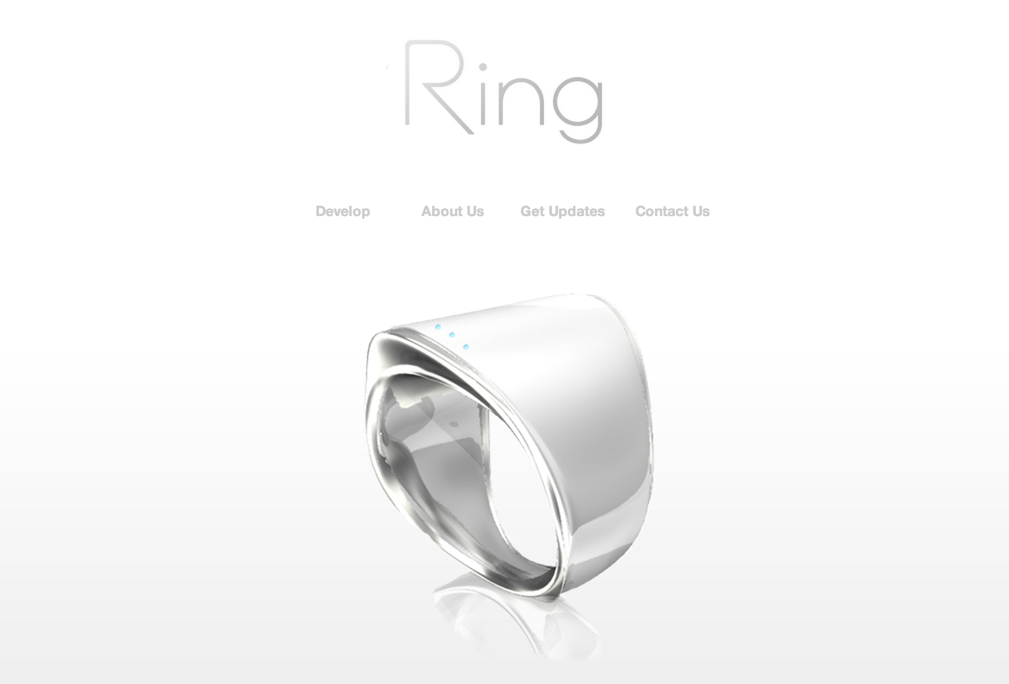指輪型の日本製ウェアラブルガジェット「Ring」がスゴい！