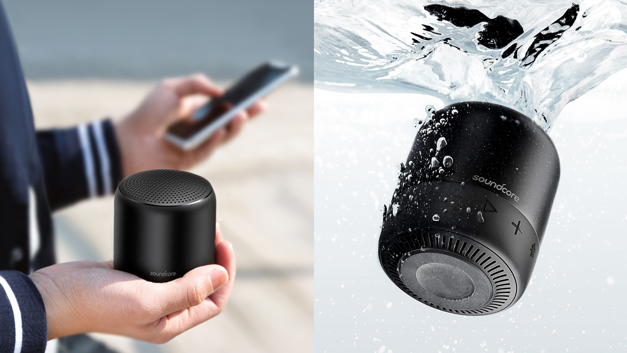 Anker、完全防水の小型ワイヤレススピーカー「Soundcore Mini 2」を発売