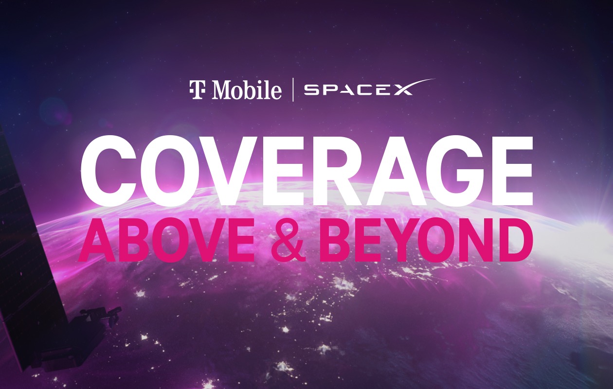SpaceXとT-Mobile、2023年に既存のスマートフォンで衛星通信できる新サービス発表