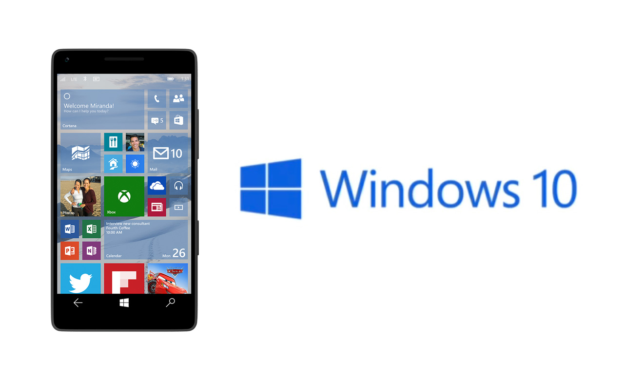 Microsoft、「Windows 10」搭載のスマートフォンを2015年後半に発売することを明らかに