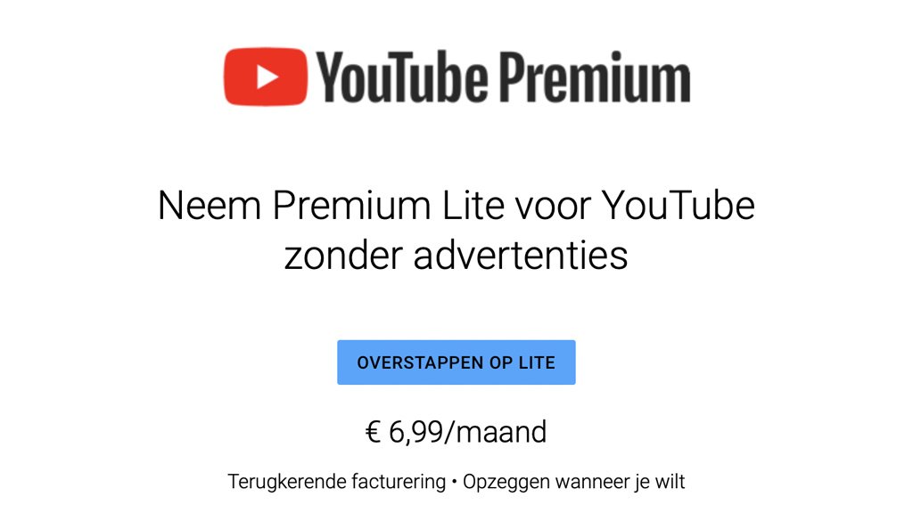4割安。広告非表示の新プラン「YouTube Premium Lite」がテスト中
